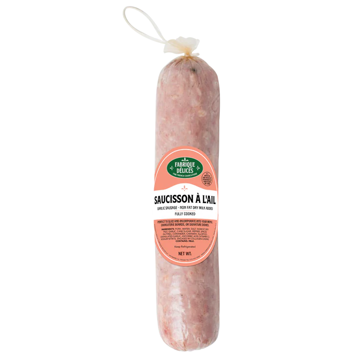 Retail Garlic Sausage