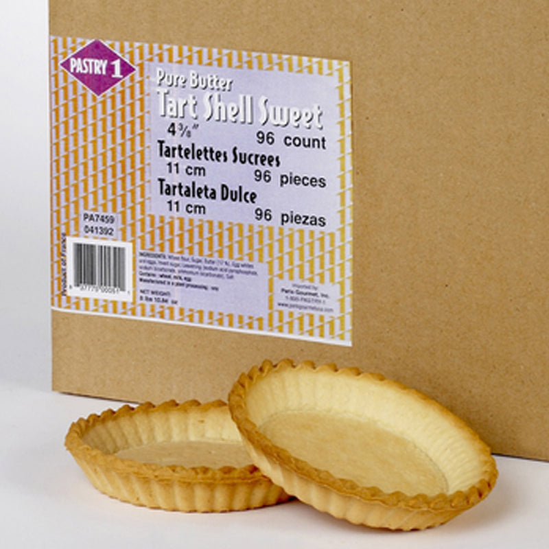 Tart Shell Fluted Sweet: 4 3/8in