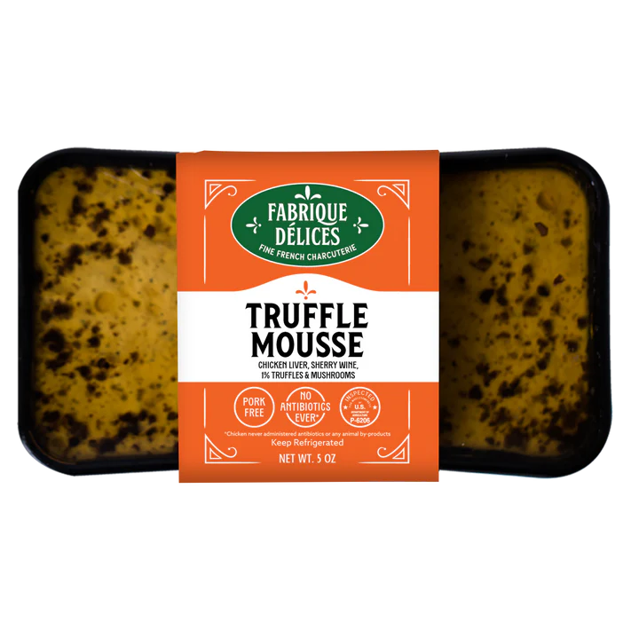 Retail Pork-Free Truffle Mousse