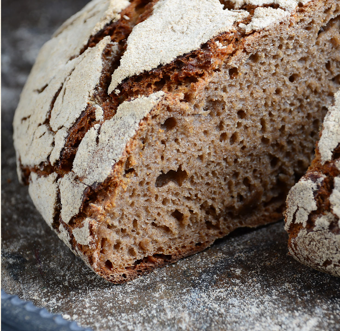 Rye Flour Dark Organic: 50lbs