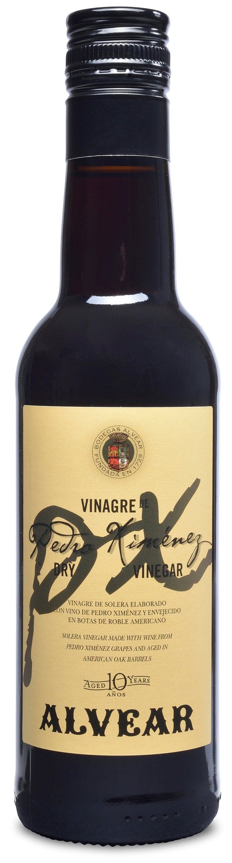 Pedro Ximenez Sherry Vinegar Dry 10 Yr Spain: 375ml