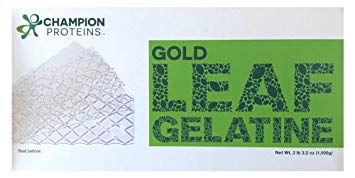 Gelatin Sheets Gold: 1kg
