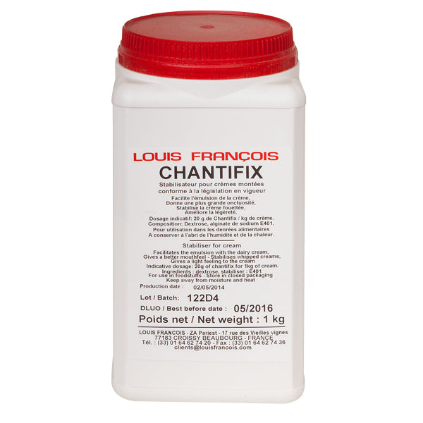 Chantifix Whip Cream Stabilizer: 1kg – Pacific Gourmet