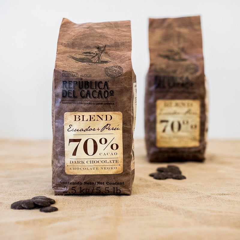 Ecuador/Peru Blend 70% Rounds: 5.5lb