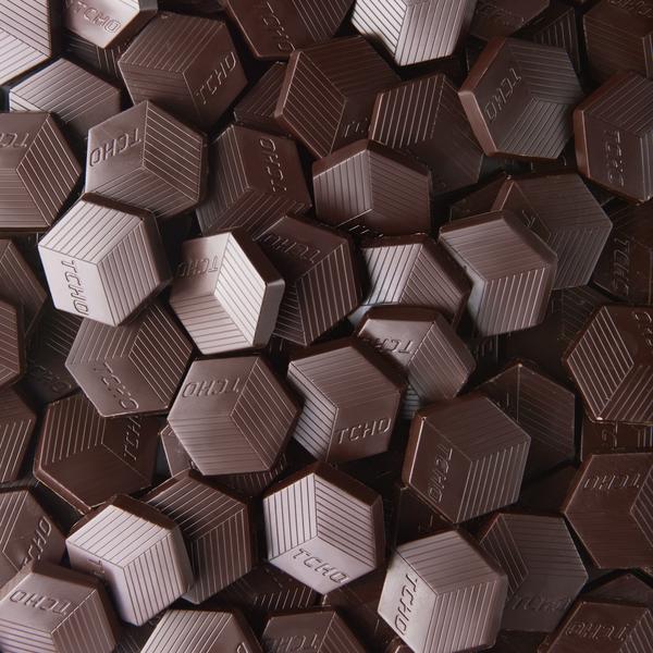 TCHO PRO 60.5% Dark Discs: Case