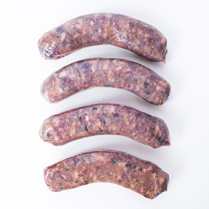 Venison Sausage with Cranberries: 1lb