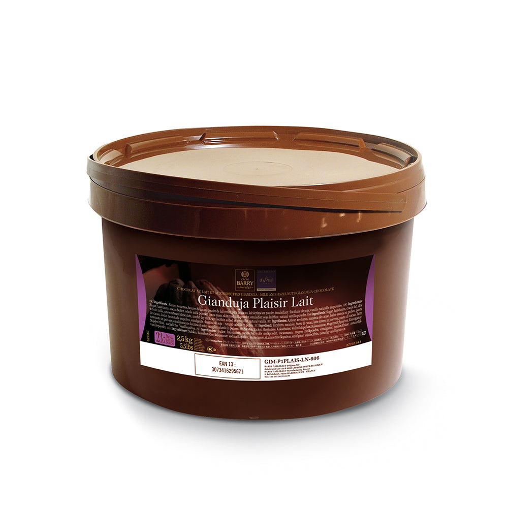 Gianduja Plaisir LeNotre Milk: 5.5lbs