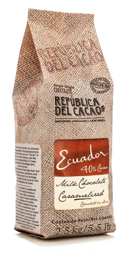 Ecuador 40% Milk Rounds: 5.5lbs