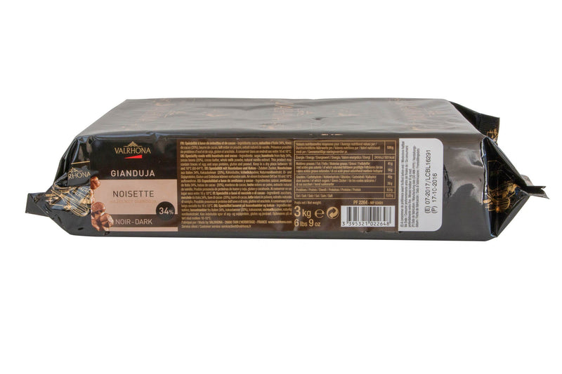 Dark Hazelnut Gianduja Block: 3kg