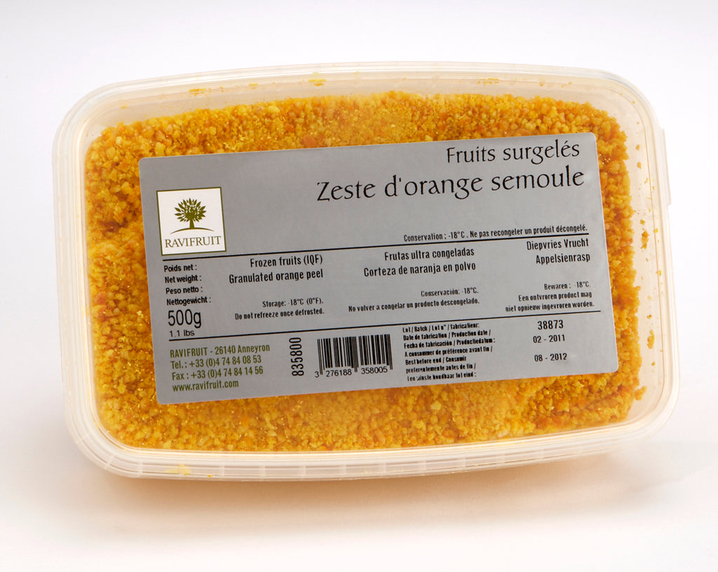 Orange Zest: 1.2lbs