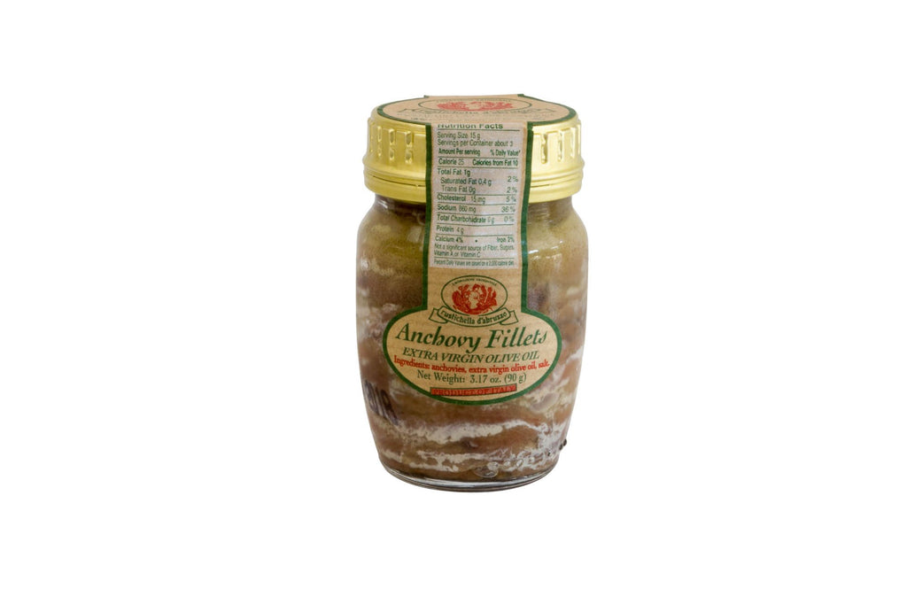 Anchovy Filets In Oil: 90gr