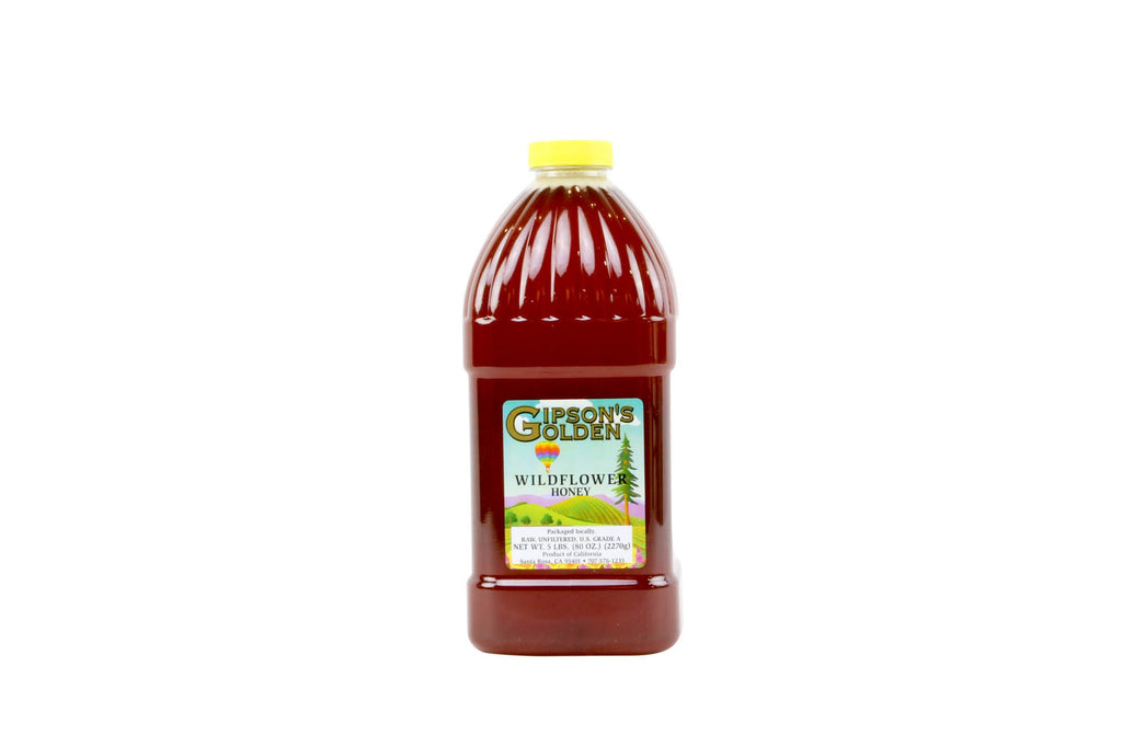 Honey Wild Flower Pure: 5lbs