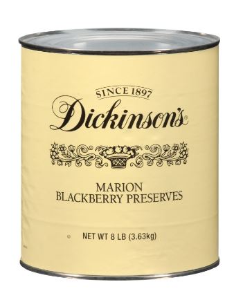 Blackberry Preserves: 10lbs