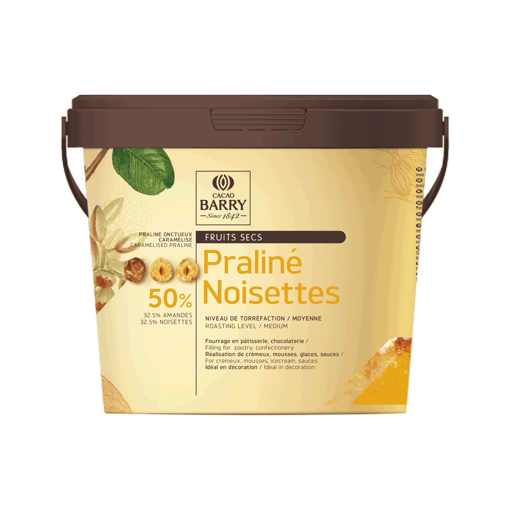 Hazelnut Praline 50%: 11lbs