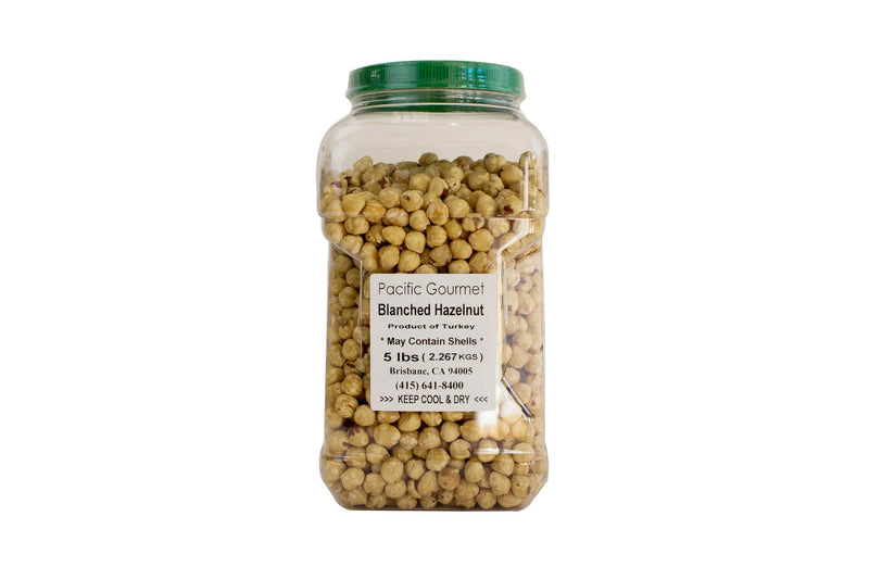 Hazelnuts Blanched: 5lbs