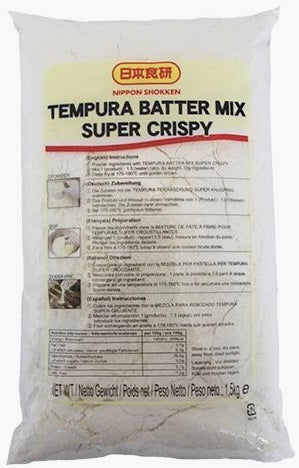 Tempura Batter Mix Super Crispy: 3.3lbs