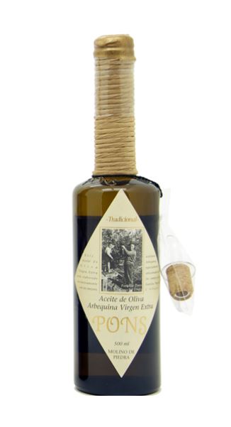 Extra Virgin 100% Arbequina: 500ml