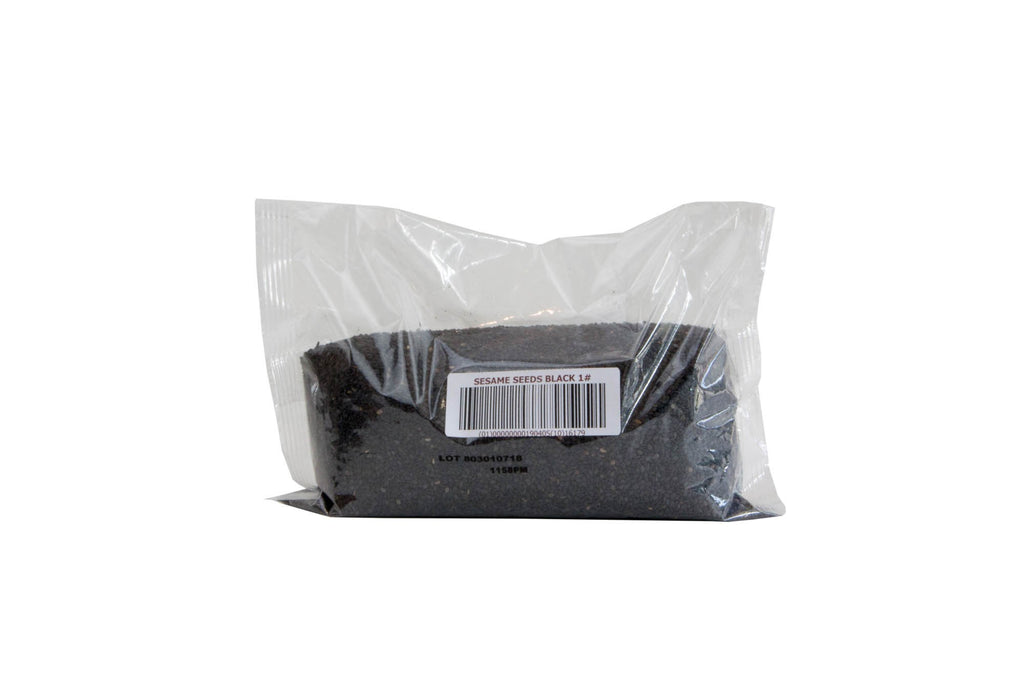 Sesame Seeds Black Organic: 1lb