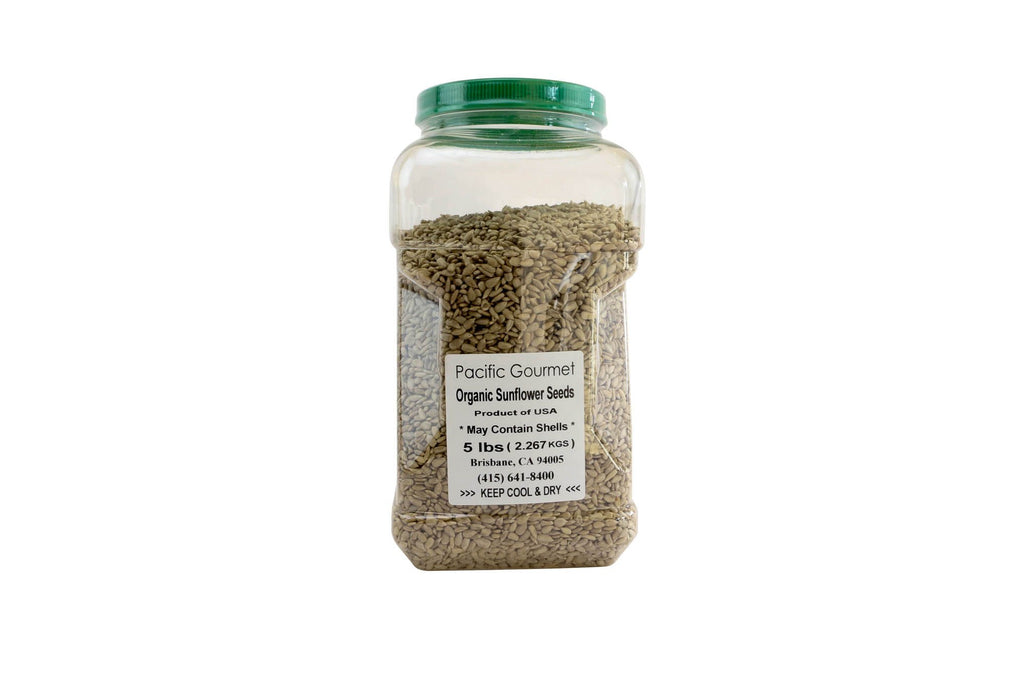 Sunflower Seeds Hulled Organic: 5lbs