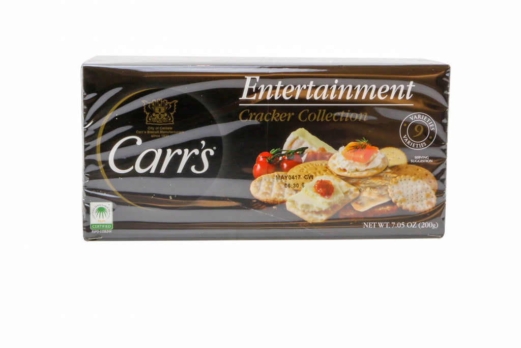 Assorted Carr's Crackers: 12 x 7.5oz Case