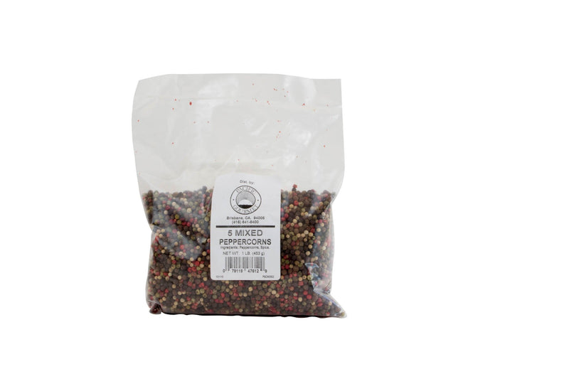 Peppercorn-Mix (5 Pepper Blend): 1lb
