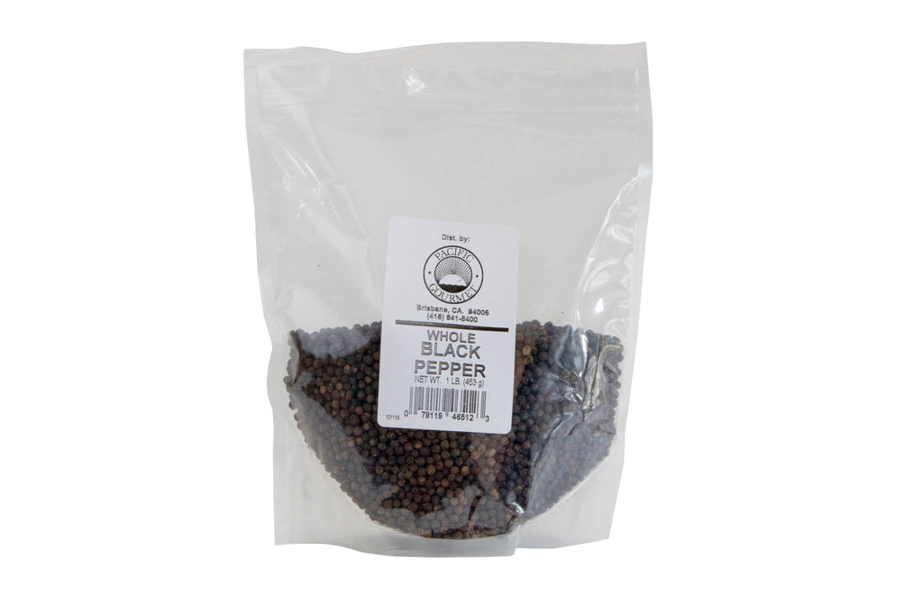 Peppercorns Black Tellicherry: 1lb