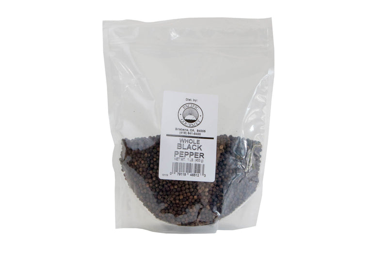 Peppercorns Black Tellicherry: 1lb