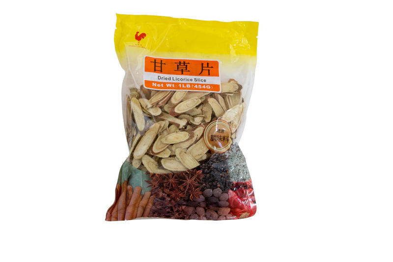 Licorice Root Sliced: 1lb