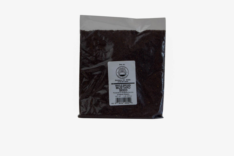 Mustard Seeds Brown: 1lb