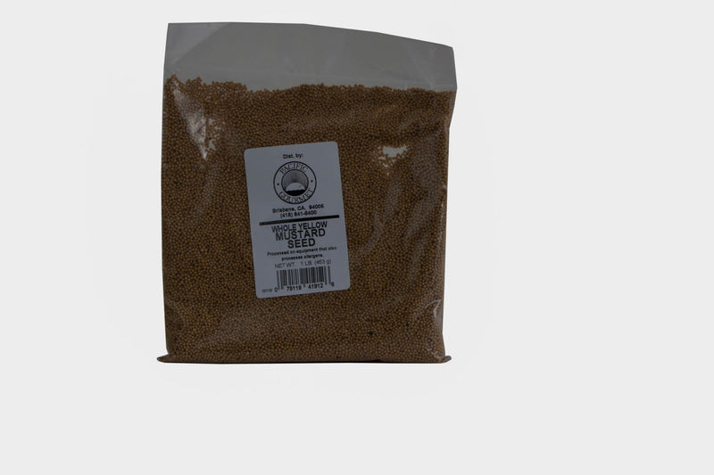 Mustard Seeds Yellow: 1lb