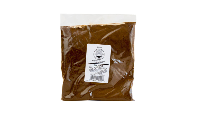 Chile Pasilla Powder: 1lb