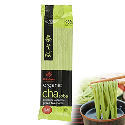 Cha Soba Noodles Green Tea Organic Case Pacific Gourmet