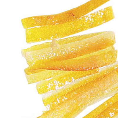 Candied Orange Strips: 2.2 Lb