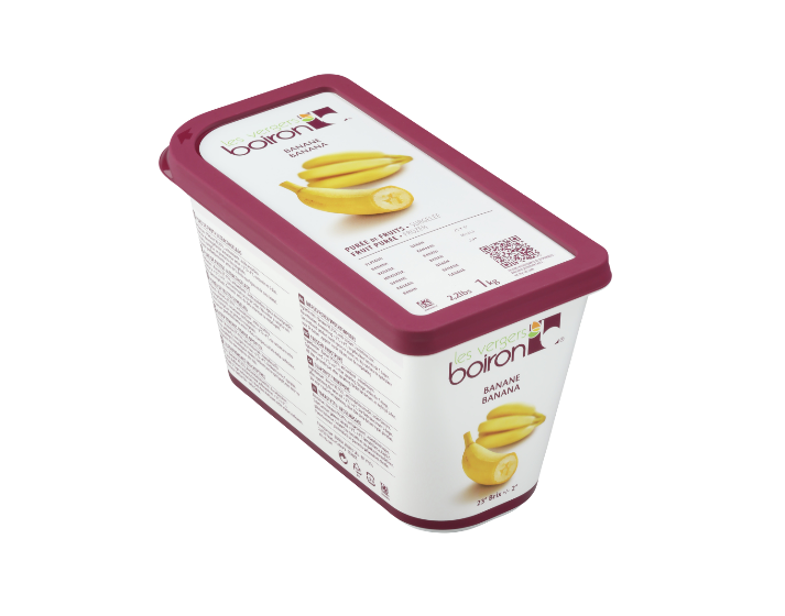 Banana Frozen Puree: 1kg