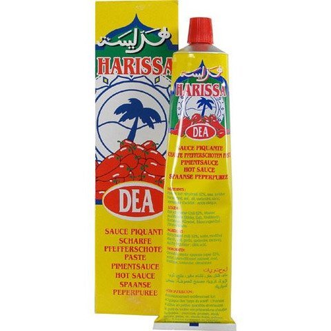 Harissa Hot Sauce Tube: 120gr