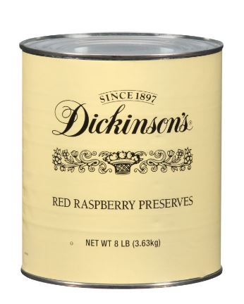 Red Raspberry Preserves: 10lbs