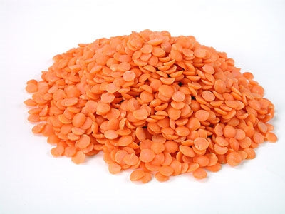 Petite Crimson Lentils: 25lbs