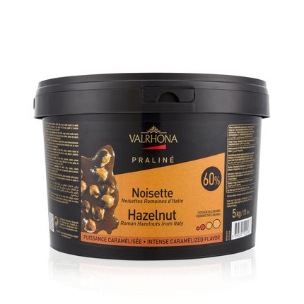 Hazelnut Praline 60%: 5kg