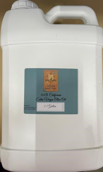 Extra Virgin Olive Oil: 2.5 gal