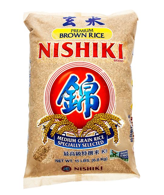 Brown Medium/Short Grain (Sushi): 15lbs