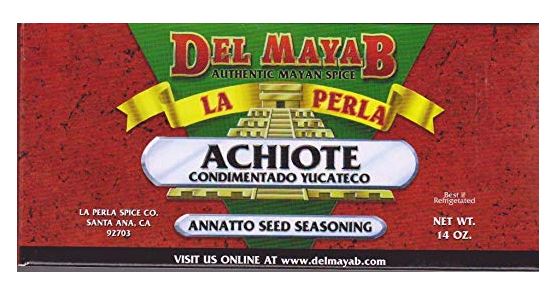 Achiote Paste (Annatto Seasoning): 14oz