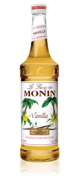 Vanilla Syrup: 750ml