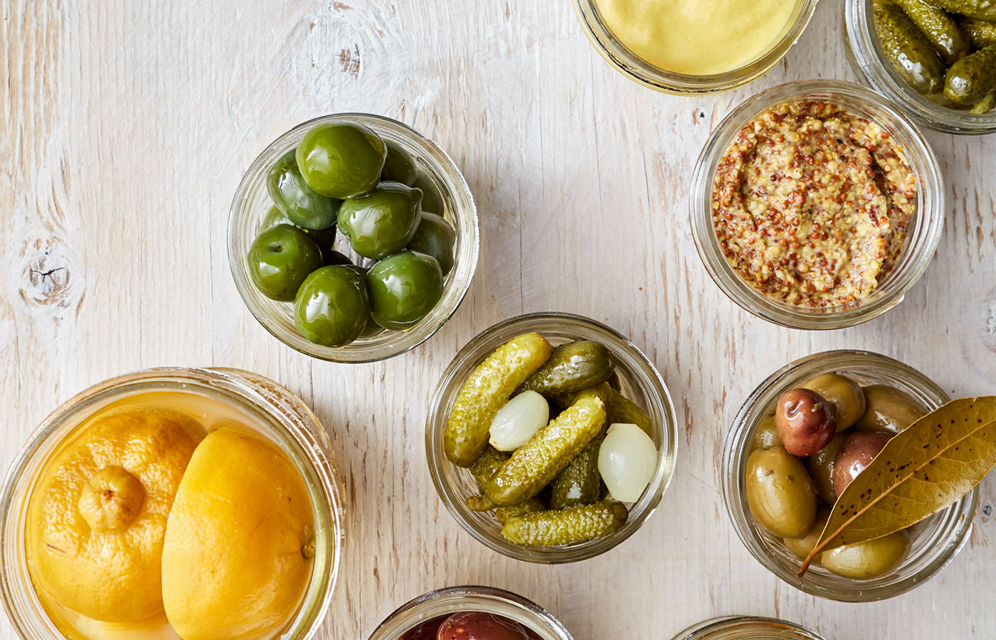 Olives, Vegetables & Condiments