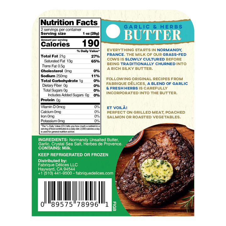 Isigny Black Truffle Butter