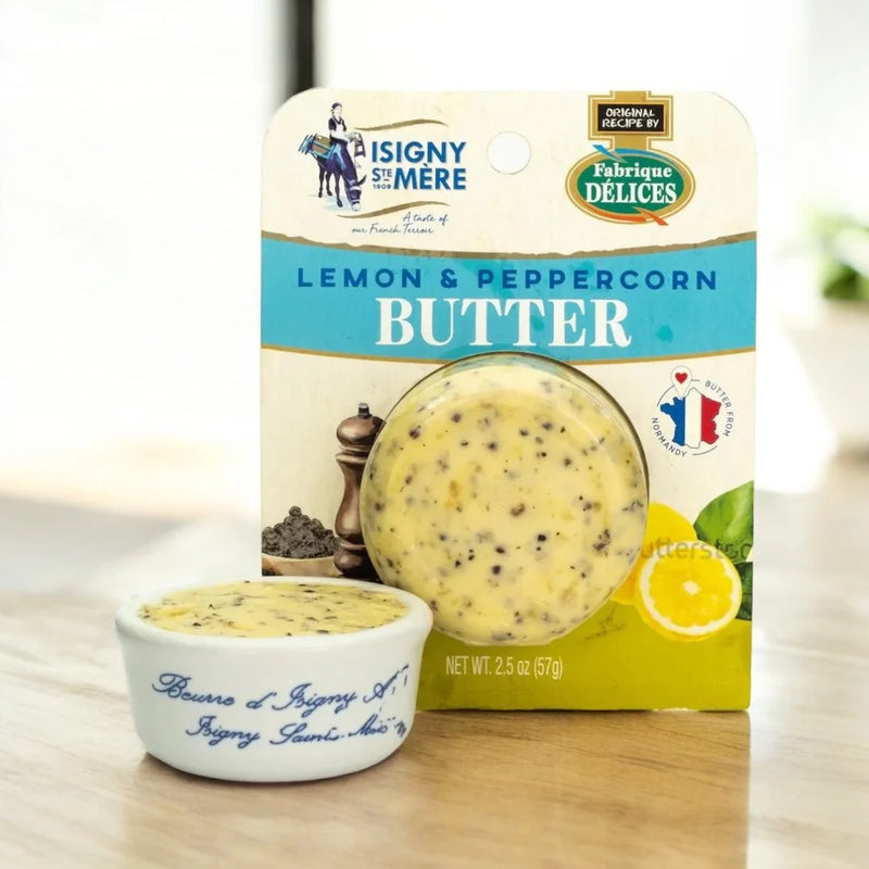 Isigny Lemon Peppercorn Butter