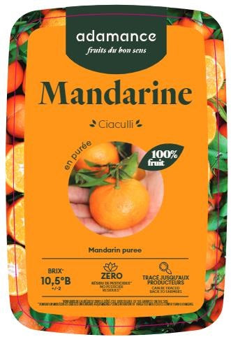 Mandarin Puree: 35 oz PC.