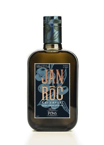 "Janiroc" Koroneiki Organic Extra Virgin Olive Oil: 500ml