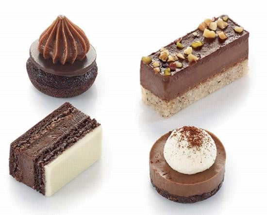 Petit Fours Chocolate: 3x48ct CASE