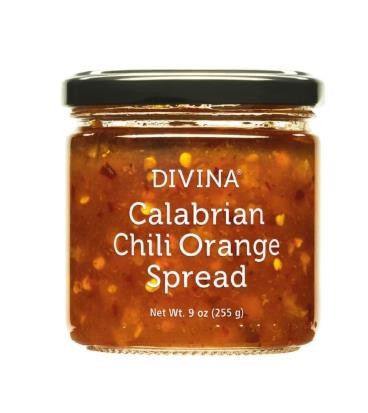 Calabrian Chili Orange Spread: 12 x 9 oz Case