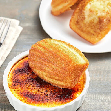 Madeleine Large Creme Brulee: 70x45gr CASE